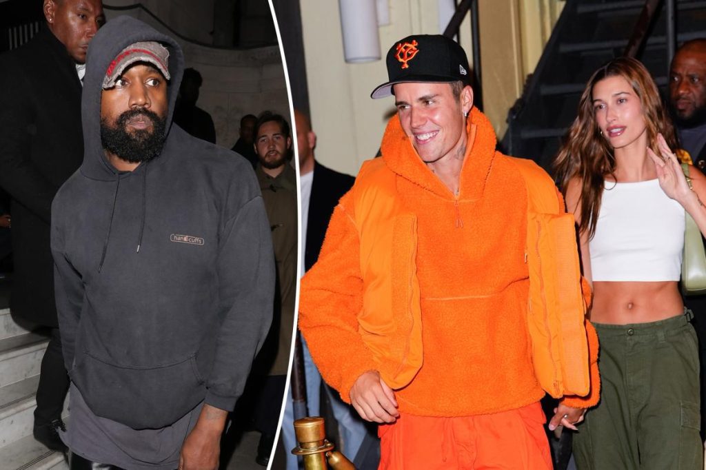 Kanye West verfolgt Hailey und Justin Bieber inmitten einer Gegenreaktion von White Lives Matter