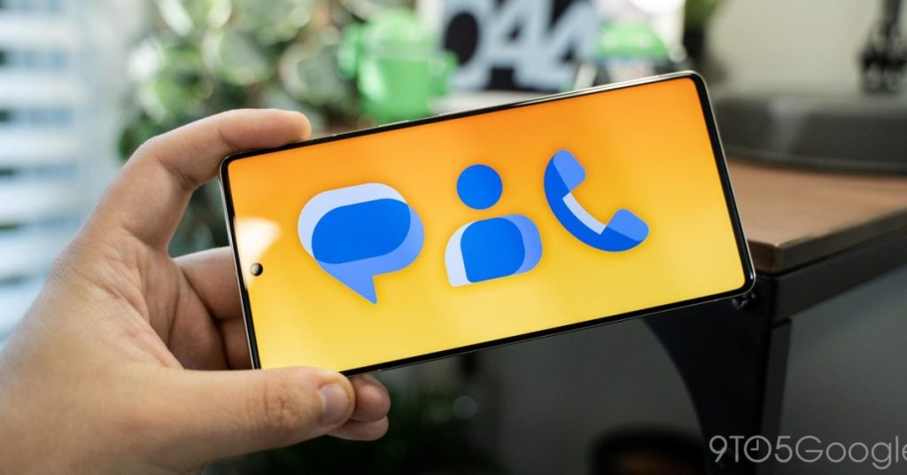 Es werden neue App-Icons für Google Messages, Telefon und Kontakte herausgebracht