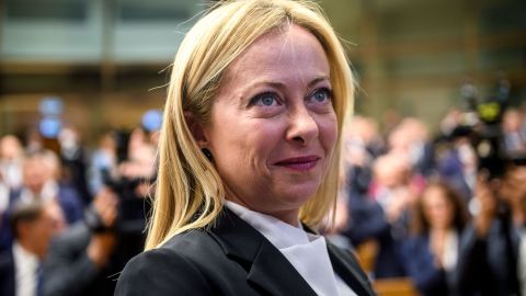 Giorgia Meloni wurde am Dienstag als erste weibliche Ministerpräsidentin Italiens vereidigt. 