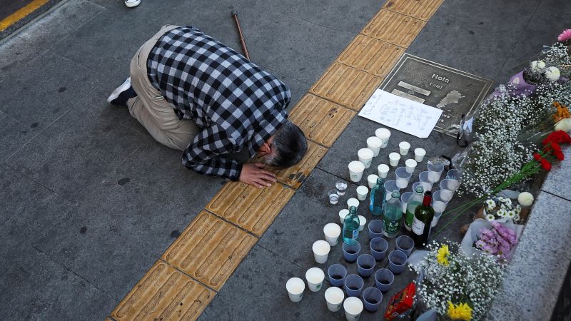 LIVE-UPDATES: An Halloween nehmen die Menschenmassen in Seoul zu