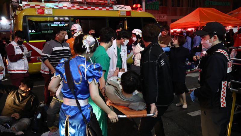 LIVE-UPDATES: Mindestens 149 Tote bei Halloween-Entgleisung