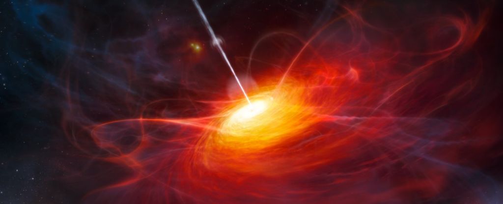Wir wissen endlich, wie Schwarze Löcher das hellste Licht im Universum erzeugen: ScienceAlert