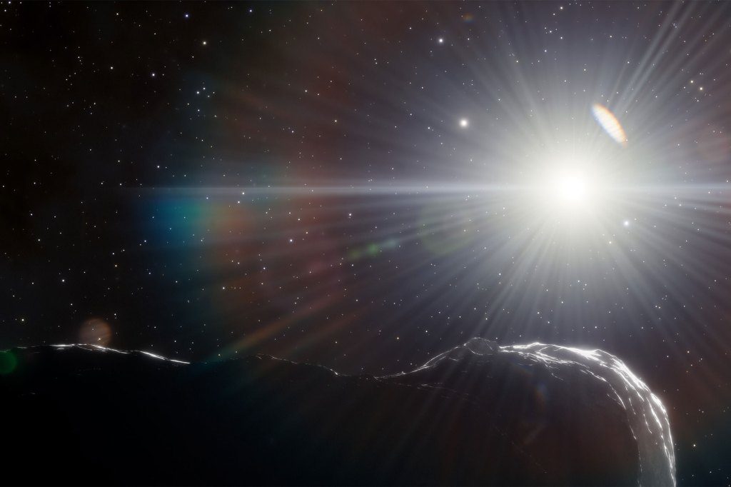 Dämmerungsbeobachtungen, bei denen Astronomen drei erdnahe Asteroiden entdeckten.  
