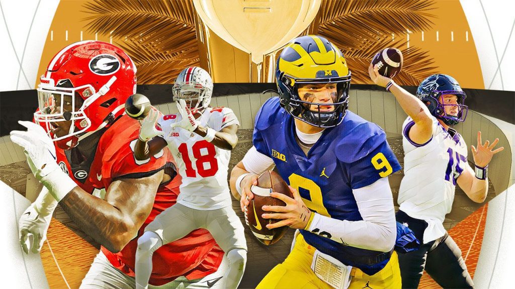 Georgia State, Michigan, TCU und Ohio State wurden für das College-Football-Spiel ausgewählt
