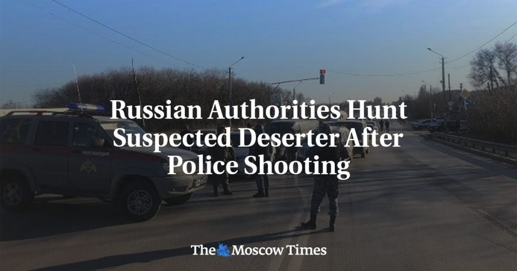 Russische Behörden verfolgen einen mutmaßlichen Flüchtigen, nachdem er von der Polizei erschossen wurde