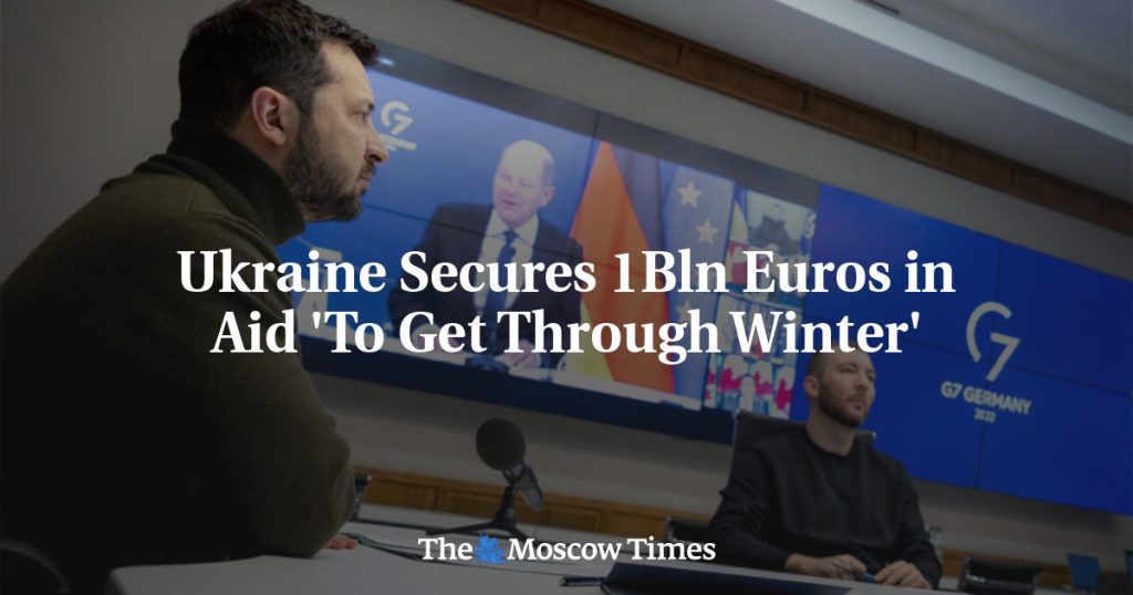 Ukraine erhält 1 Milliarde Euro Hilfe zur „Überwindung des Winters“